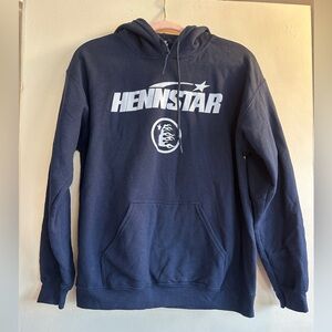 Gildan Dark Blue Hennstar Men's Hoodie
